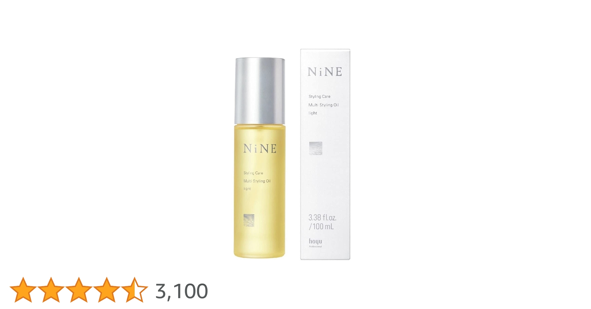 NATURIA nine oil ヘアオイル 100ml 4個 NATURIA nine oil ヘアオイル 100ml 4個
